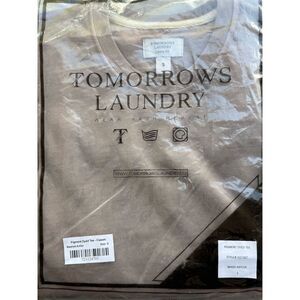 Tomorrows Laundry unisex Classic Fit pigment dyed Tee Size S